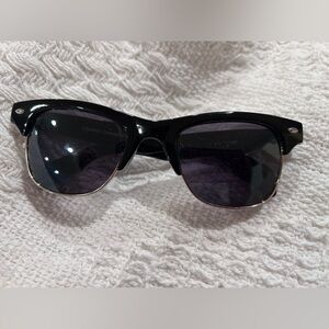 Classic Black Clubmaster Men's Sunglasses